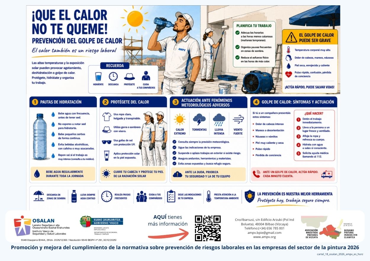 Prevención del golpe de calor